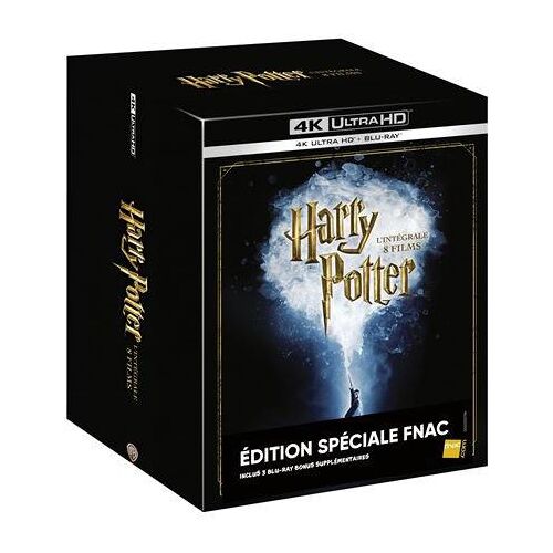 Harry Potter - L'intégrale Des 8 Films - Édition Spéciale Fnac - 4k Ultra Hd + Blu-Ray + Blu-Ray Bonus