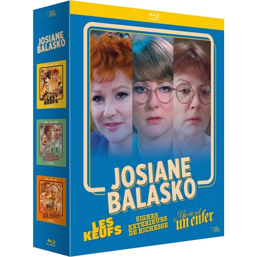 Josiane Balasko - Volume 2 - Coffret 3 Films : Les Keufs + Signes Extérieurs De Richesse + Ma Vie Est Un Enfer - Blu-Ray