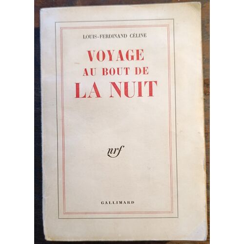 Voyage Au Bout De La Nuit Louis Ferdinand Céline 1961