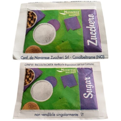 Italie Sachet Sucre Sugar Novarese Zuccheri Rp840