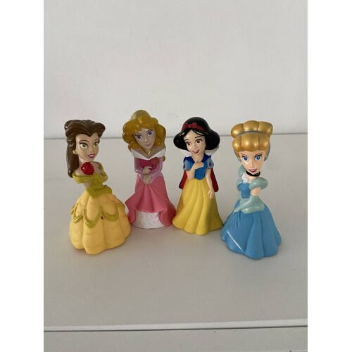 Lot 4 Figurines Disney Princesses ¿ Blanche-Neige, Aurore, Belle, Cendrillon