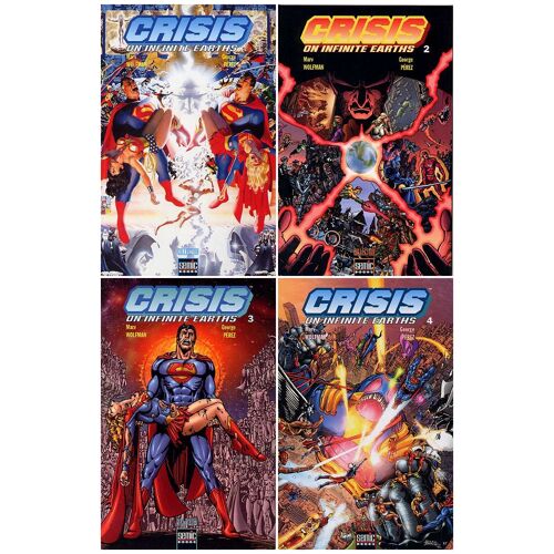 Lot Des 4 Tomes De 'crisis On Infinite Earths'