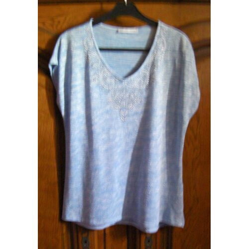 Tee-Shirt Bleu Armand Thiery - Taille 40/42.