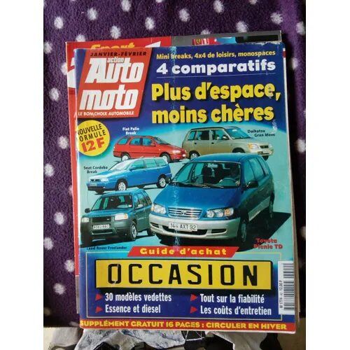Action Auto 42 De 1998 Chrysler 2cv,Honda Crv 2.0i S,Land Rover Freelander I,Seat Cordoba Vario Se Sdi,Fiat Palio Weekend Td,Espace 2.2 Dt Rxe,Grand Espace 2.2 Dt Rxe,Toyota Lexus Gs 300,Volvo V70 Xc