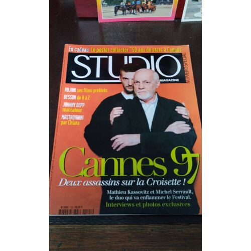 Studio Magazine N° 123 (Spécial Cannes 97) – Mathieu Kassovitz & Michel Serrault