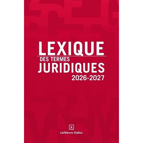 Lexique Des Termes Juridiques