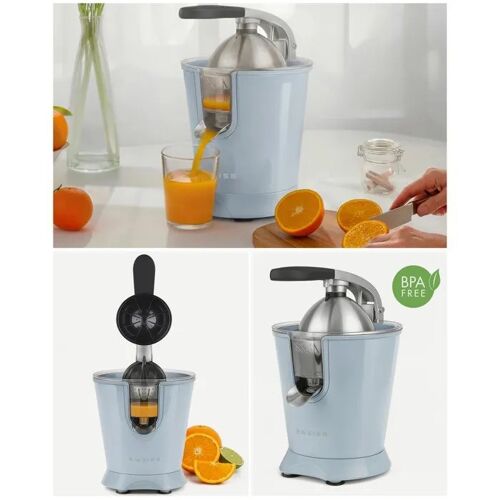Presse-agrumes Fruits à Bras électrique Bleu pastel Design 160W
