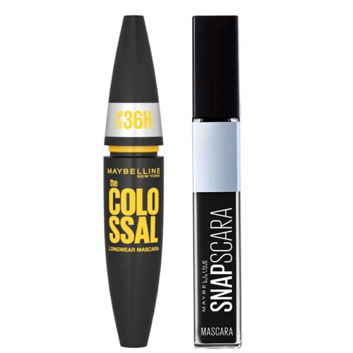 Maybelline New York - Duo Mascaras Best-Sellers ¿ Colossal 36h 01 Noir + Snapscara 01 Black - 
