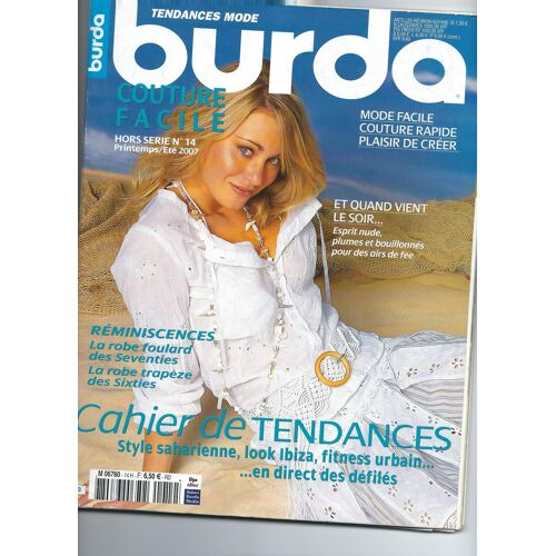 Magazine Burda Couture Facile N° 14