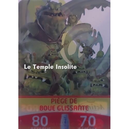 Carte Actimel Acticards - Piège De Boue Glissante