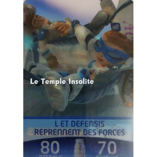 Carte Actimel Acticards - L Et Defensis Reprennent Des Forces
