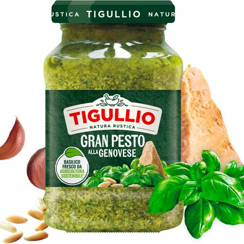 Tigullio Gran Pesto Alla Genovese Sauce Au Pesto 190 G