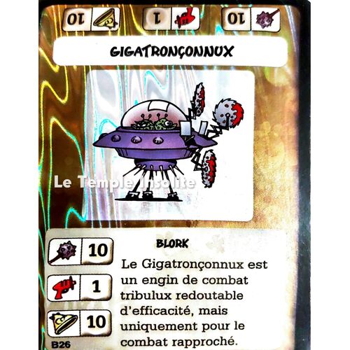 Carte Kid Paddle Blorks Attack - Gigantronçonnux #B26