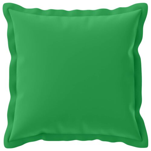 Vidaxl Housse De Coussin 6 Pcs Houten Vert 40 X 40 Cm Polyester