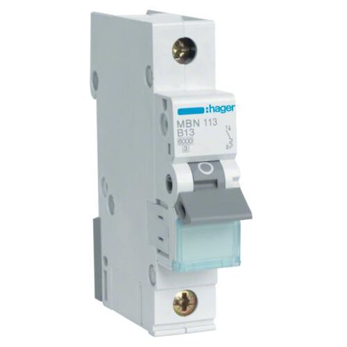 Hager MBN113 coupe-circuits Type B 1 1 module(s)