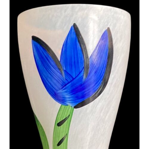 Vase Kosta Boda « Tulipa » 26 cm Ulrica Hydman Vallien Signé