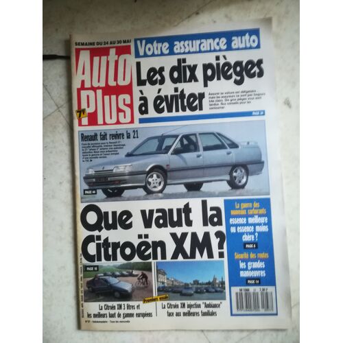 Auto Plus 37 De 1989 Xm V6,Alfa 164 3.0 V6,Bmw 525i,Opel Senator Cd,Renault 25 V6,Rover 827i Vitesse,Saab 9000i 16,Renault 25 Txi,Bmw 520i,Xm Injection Ambiance,Alfa 164 Twin Spark,Opel Omega 2.0i Gls