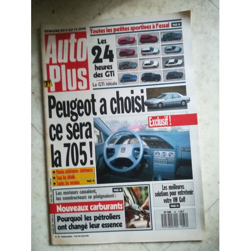 Auto Plus 39 De 1989 Mercedes 300 Sl 24,Rover 827i Vitesse,Alfa 33 1.7 Qv,Fiat Uno Turbo Ie,Ford Escort Xr3i,Honda Civic 1.6i,Mitsubishi Colt Gti 16s,Opel Kadett Gsi,16v,Peugeot 205 Gti 1.9,309 Gti,Re