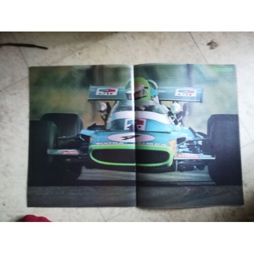 Poster Pescarolo Matra Ms120 1970
