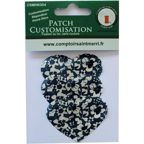 Patch Customisation Coeur X 3pcs - 1 Blister