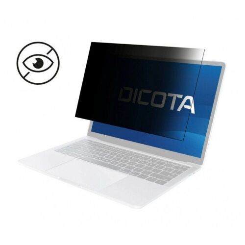 DICOTA - Filtre anti-indiscrétion - universel - à double sens - amovible - monté sur glissière - 14.1" - noir