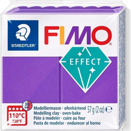 Fimo Effect 57g Met Lilas Bt6 Dtm Loisirs Creatifs Dtm261828