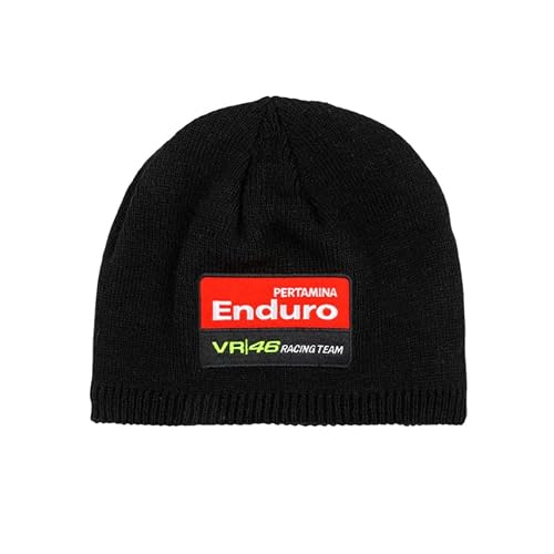 Bonnet Attenpo Replica Pertamina Enduro Vr46 Racing Team Homme Noir Moto Gp