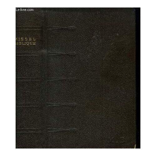 Missel Biblique De Tous Les Jours Vespéral En Rituel