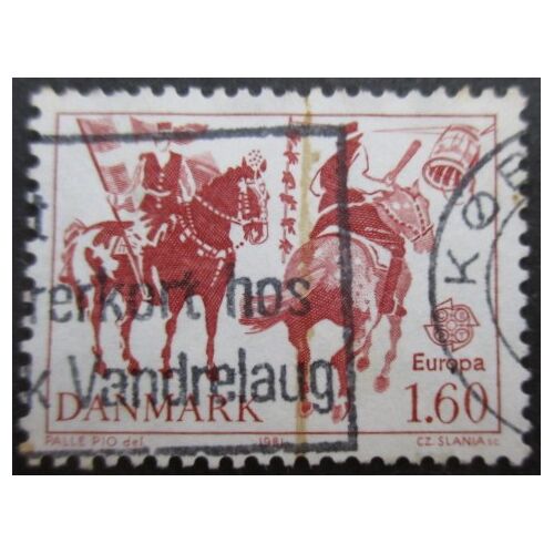 Danemark N°733 Europa Oblitéré