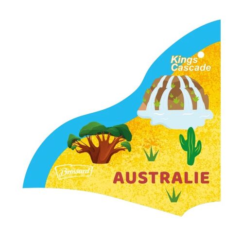 Magnet Savane Brossard Océanie Australie Kings Cascade