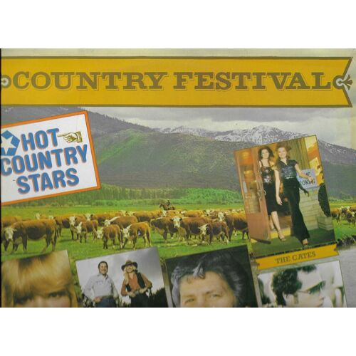 The Kendalls, Joe Sun, Cates, Max D. Barnes, Sheila Andrews : Country Festival - I'M Already Blue, Olf Flames, I'Ve Been Loving You Too Long, Cowboys Are Common As Sin, What I Had With You, ..