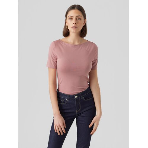 Vero Moda 5715319996436 Chemise Et Haut Tee-Shirt Manche Courte Modal, Coton, Elastane - M