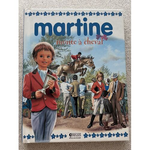 Martine Monte À Cheval - Très Bon État