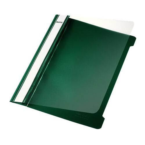 Leitz 41970055 Protège Documents Pvc Vert Et Transparent