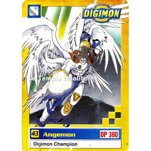 Carte Bandai Digimon - Angemon #43 1999