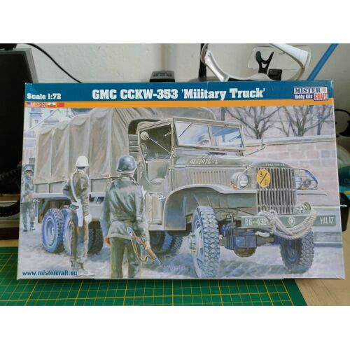 Maquette Mistercraft 1/72 : Gmc Cckw 353 Military Truck