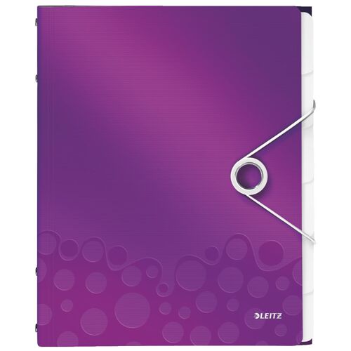 Leitz Wow Polypropylène (Pp) Métallique, Violet A4