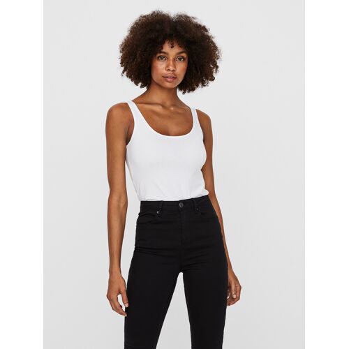 Vero Moda 5713612243882 Chemise Et Haut Débardeur Sans Manches Coton, Elastane - L