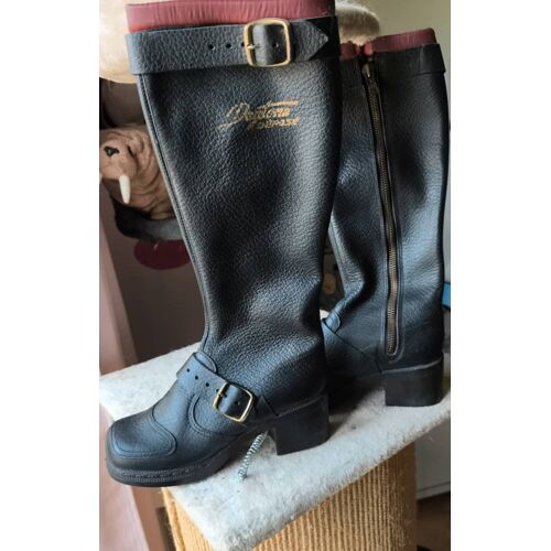 Bottes Moto Femme Pointure 37 Neuve Tout En Cuir Daytona Depodit