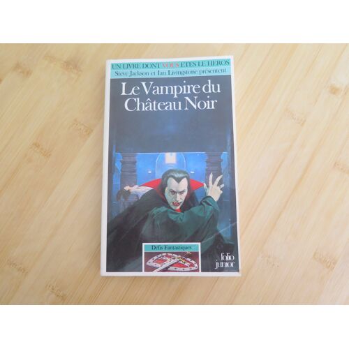 Livre Dont Vous Êtes Le Héros. Ldvelh. Le Vampire Du Chateau Noir