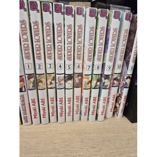 Lot Manga Super Lovers 1-11 - Miyuki Abe
