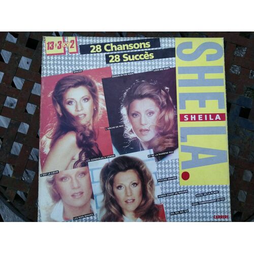 Sheila 13 +3 X2 28 Chansons 28 Succès 1984 Carrere No Karen Cheryl Dalida