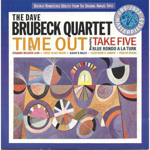 Dabe Brubeck Quartet (The) "Time Out" Cd Album -Cbs Jazz Masterpieces 1962
