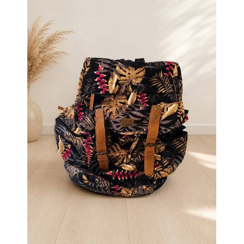 Sac à dos Roxy imprimé tropical – Grand format