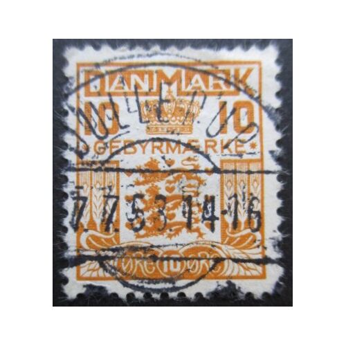 Danemark Taxe N°35 Oblitéré