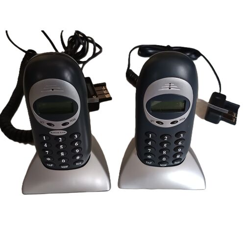 Lot de 2 Téléphones Filaires Compacts - Smartronics Bayard - Prise Gigogne