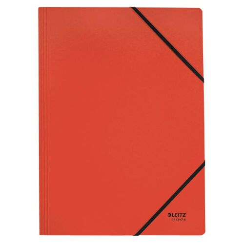 Leitz 39080025 Fichier Carton Rouge A4