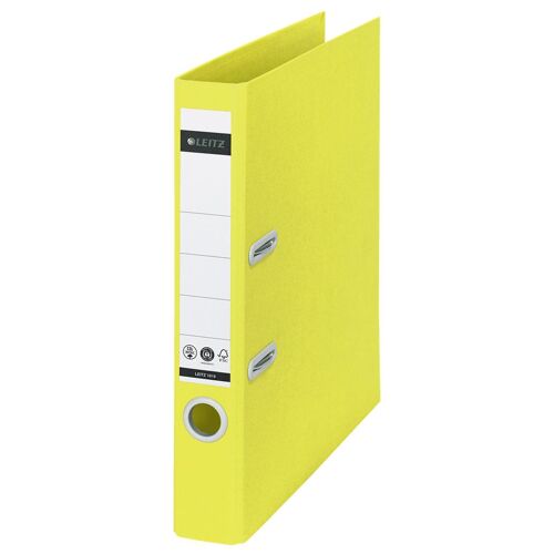 Leitz 10190015 Classeur À Anneaux A4 Jaune