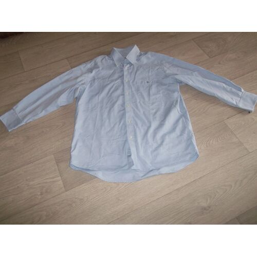 Chemise Lacoste Bleu Clair, 1 Poche Poitrine Taille 43