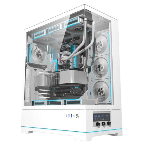 darkFlash DY451L Pro ATX Tower Blanc